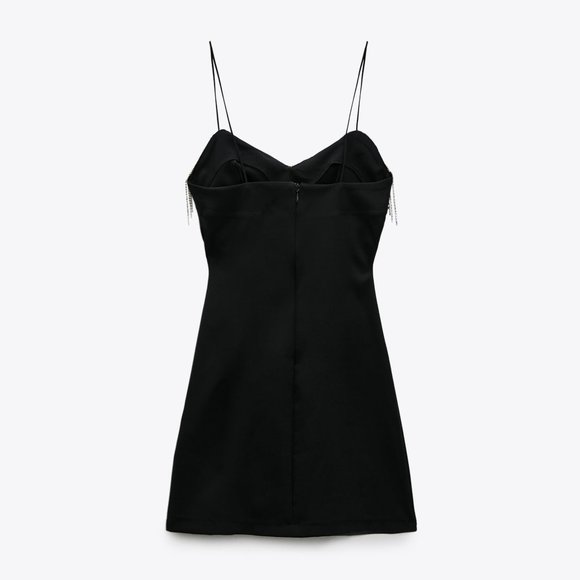 ZARA | Fringed Dress - Picture 7 of 8